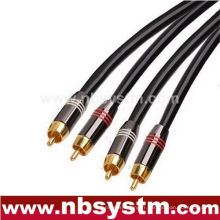 Type d&#39;assemblage Câble audio 2xRCA Plug to 2xRCA Plug